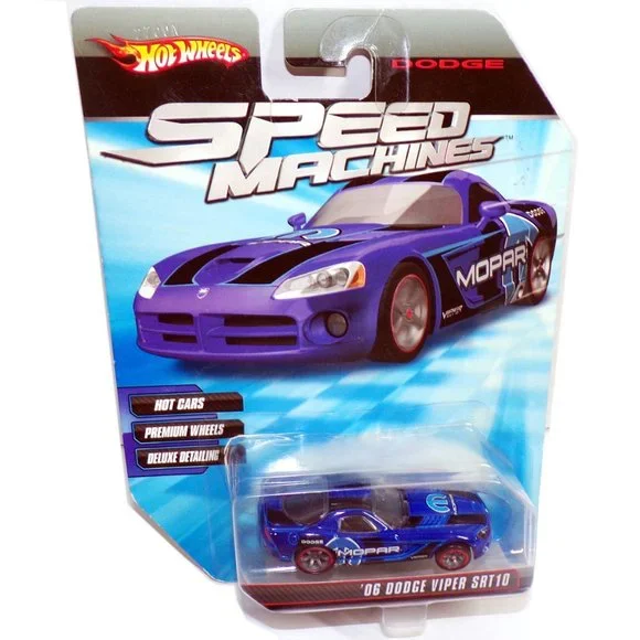 Mattel | Toys | Hot Wheels Speed Machines 6 Dodge Viper Srt0